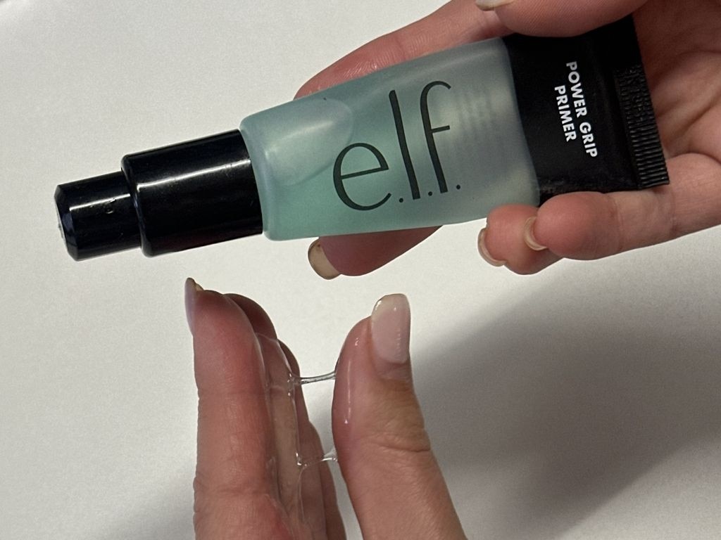 We try the e.l.f. Power Grip Primer.