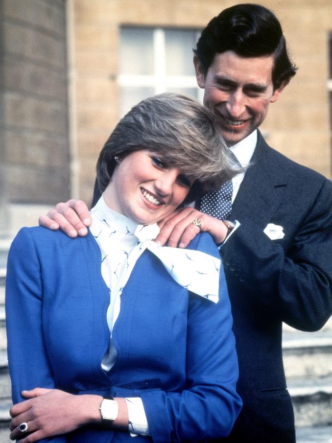 Prince Charles and Lady Diana Spencer in 1981.