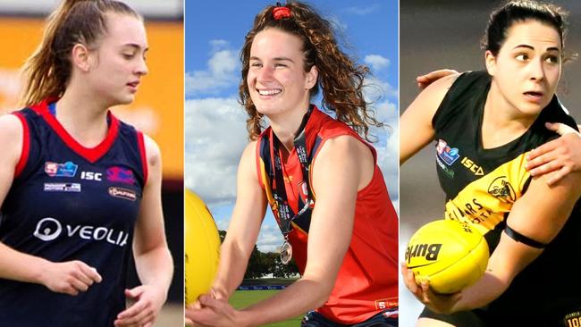 Norwood’s Jade Halfpenny, West Adelaide’s Lauren Young and Glenelg skipper Ellie Kellock have been named in the 2021 Advertiser SANFLW Team of the Year.