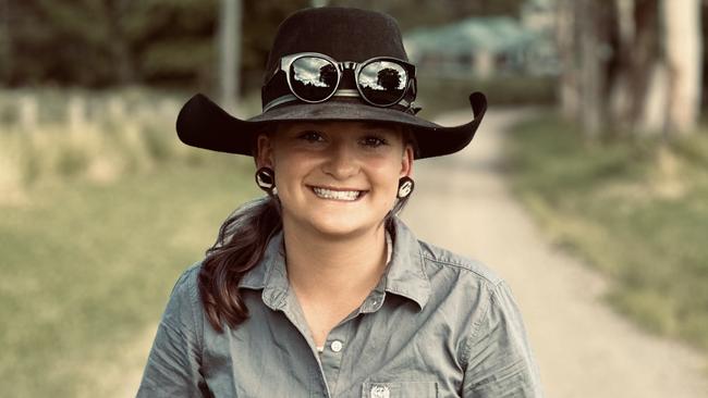 Reba Cotter is an up and coming campdrafter from Widgee, Queensland. PHOTO: Supplied