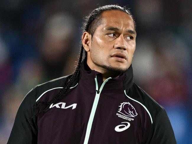Martin Taupau has almost certainly played his final game for the Broncos. Picture: Hannah Peters/Getty Images