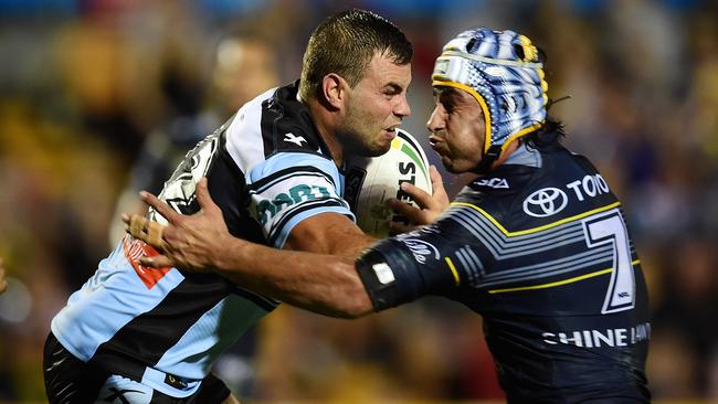 Wade Graham was one of the standouts for the Sharks. Picture: Wesley Monts