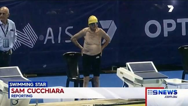 99-year-old world record breaking swimmer George Corones