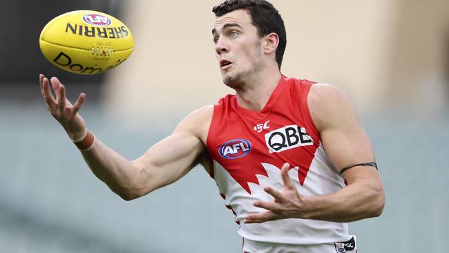 Tom McCartin will have a chance to settle in attack due to Lance Franklin’s long-term injury.