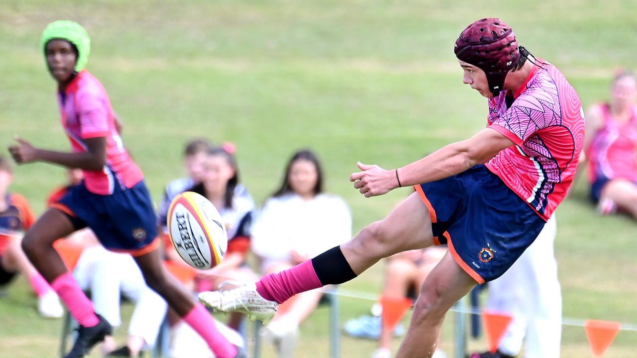 TAS First XV schoolboy rugby union between WestMAC College and St Pauls. Saturday May 11, 2024. Picture, John Gass