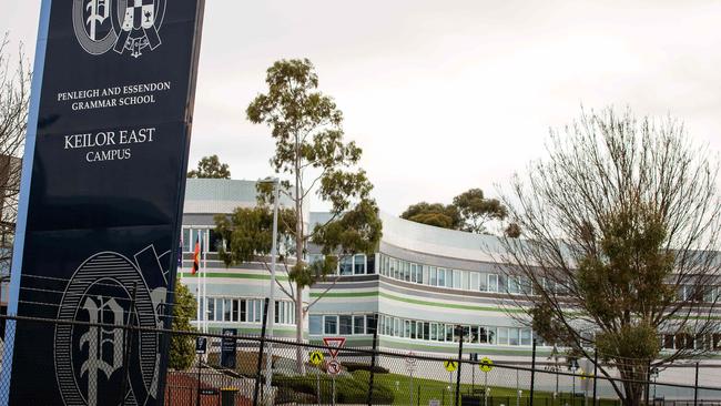 Penleigh and Essendon Grammar School in Keilor East is one of Victoria’s richest schools. Picture: Mark Stewart