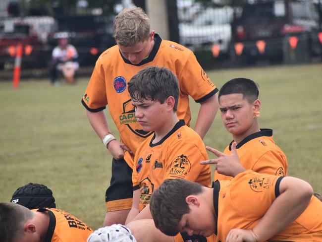 Queensland Country Rugby Championships, under-13 boys, CQ Bushrangers versus Gold Coast, in Rockhampton, on June 29, 2024.