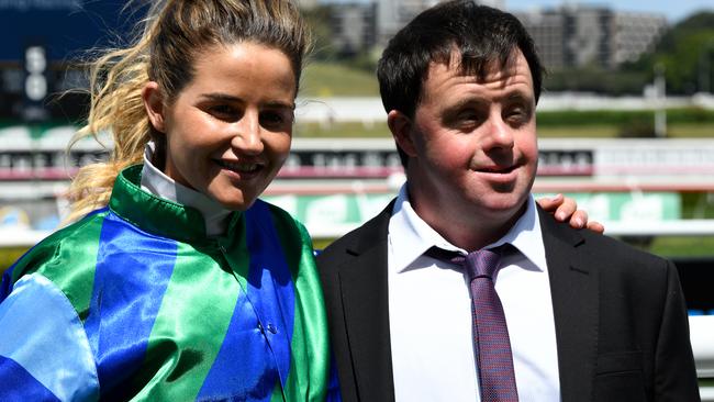 Michelle Payne and brother Stevie. Picture: AAP
