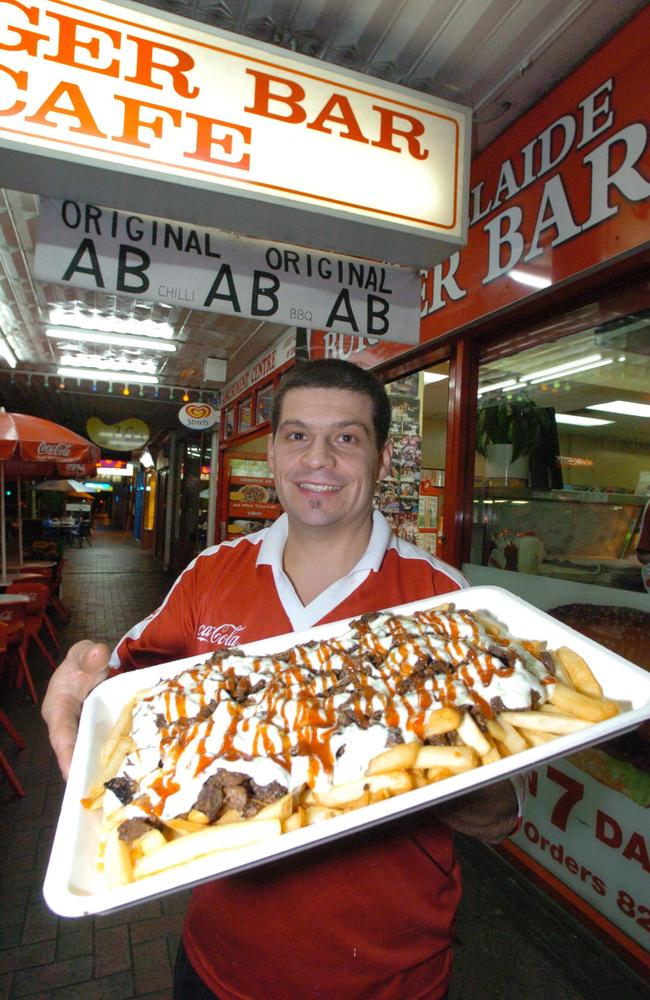 Fonz from the North Adelaide Burger Bar from 2005. The closure marks the end of a storied history that spans back to 1951, with the establishment being known for providing delicious meals and unforgettable memories.