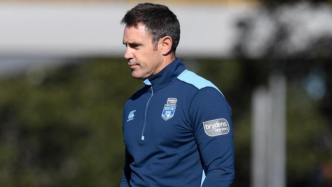 NSW Blues coach Brad Fittler has plenty to ponder ahead of Origin II. Picture: AAP