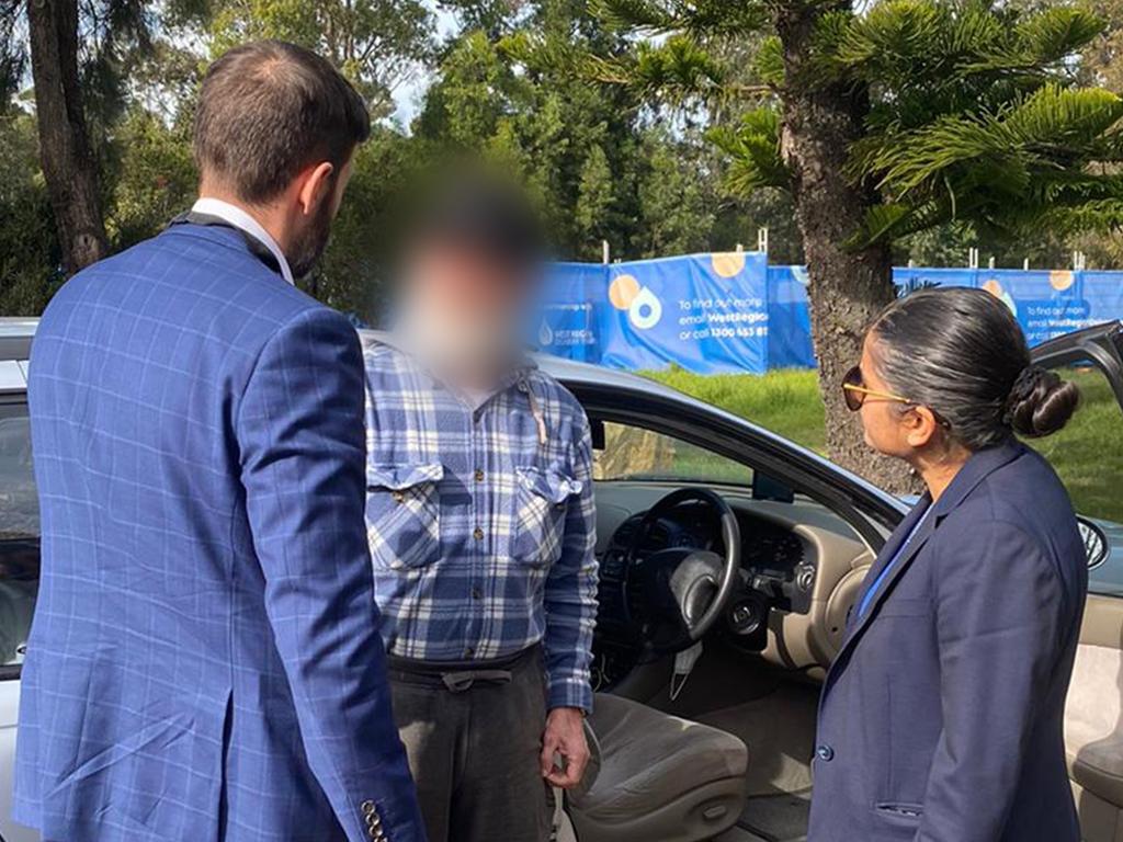 Strike force detectives arrested a 66-year-old man in Liverpool on Friday morning. Picture: NSW Police