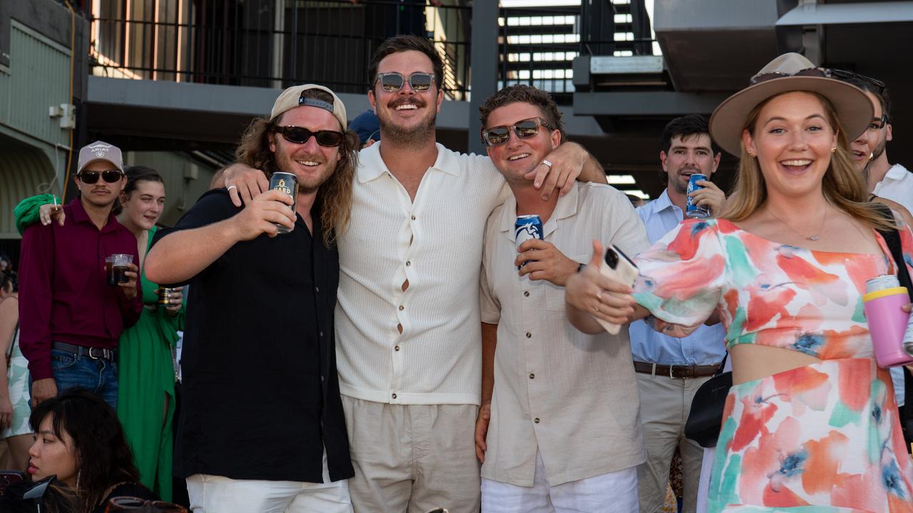 Thousands of people descended at the 2024 Darwin Cup Carnival, Fannie Bay. Picture: Pema Tamang Pakhrin