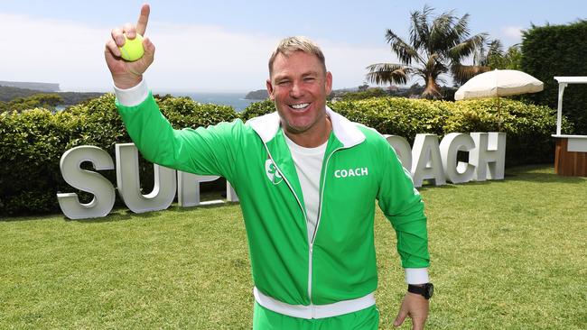 Shane Warne was due at a KFC SuperCoach BBL launch in Melbourne on Monday Picture: Brett Costello