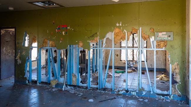 Damaged housing in Wadeye, NT.