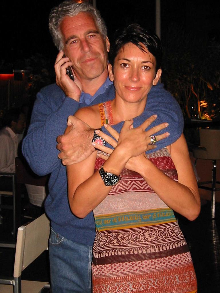 Ghislaine Maxwell and Jeffrey Epstein Picture: Handout / US District Court for the Southern District of New York / AFP