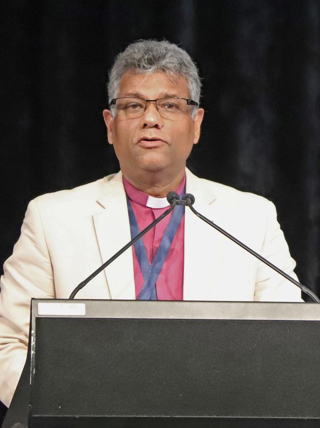 Sydney Archbishop Kanishka Raffel. Picture: Russell Powell