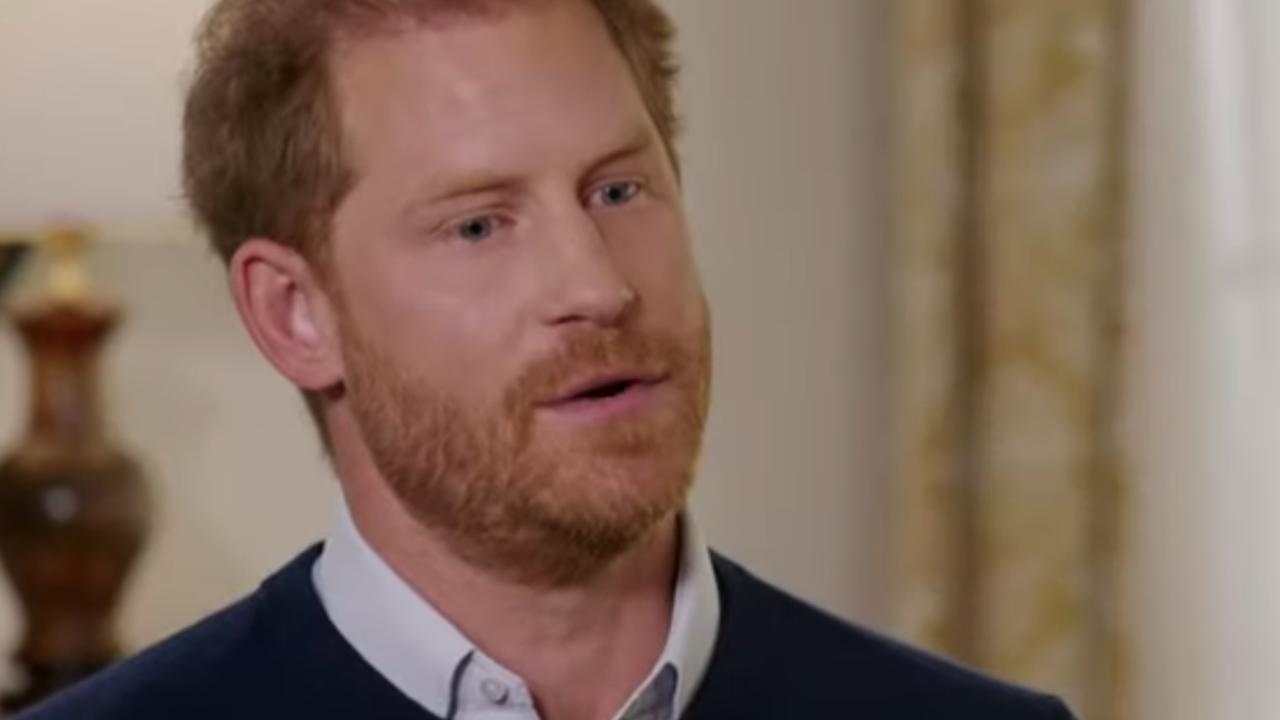 Prince Harry during his ITV interview