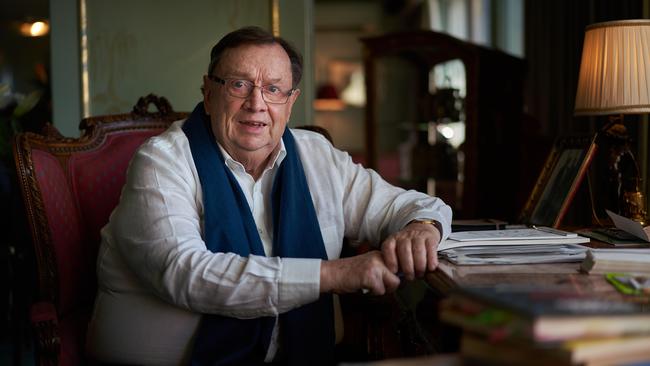 Melbourne business identity Harold Mitchell denied allegations that he had colluded with Seven regarding broadcast rights when he was vice-president of Tennis Australia. Picture: Stefan Postles