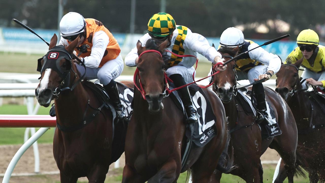 City Of Lights claimed her first Group win in the Hawkesbury Crown on Saturday. Picture: Jeremy Ng/Getty Images