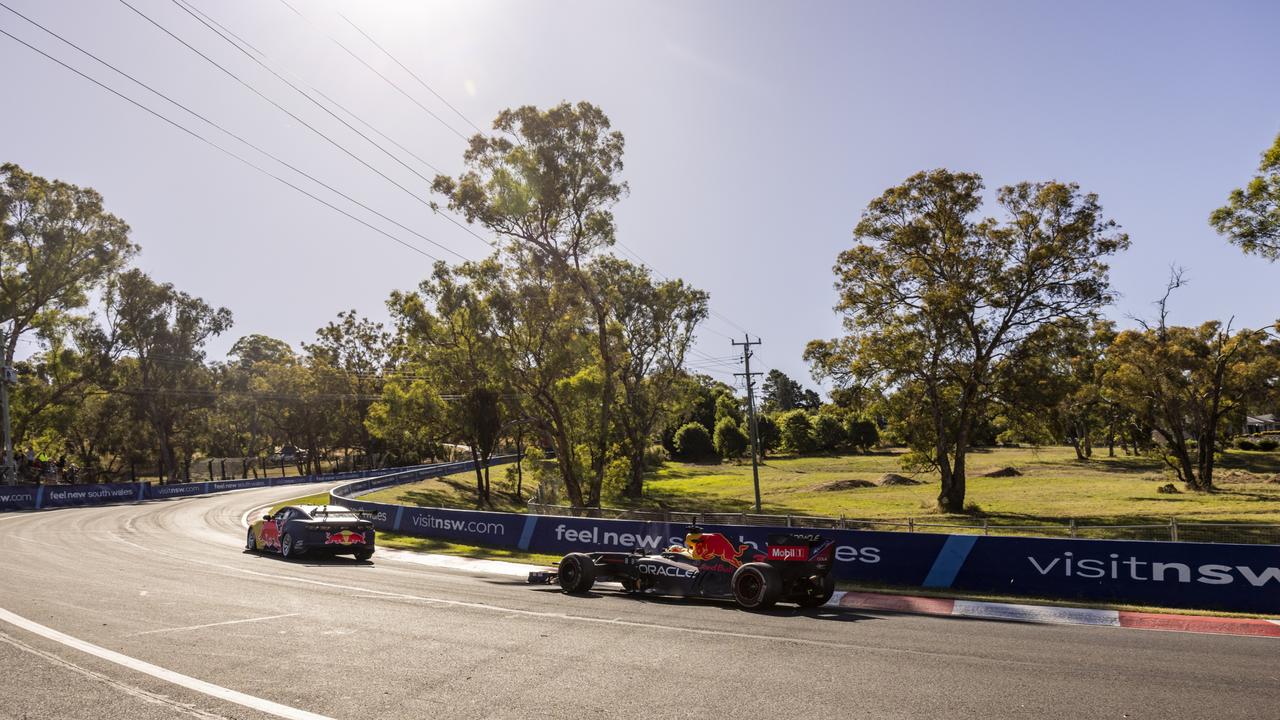 Ricciardo took the 2011 Red Bull RB7 to Mount Panorama earlier in the year. Photo: Red Bull Racing