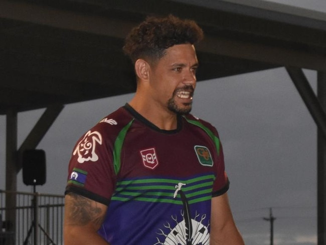 Dane Gagai at the Mackay Indigenous Rugby League Carnival. Picture: Mitch Bourke.