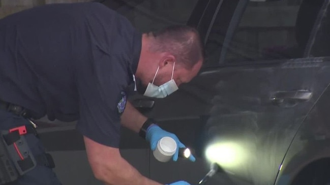 A woman was attacked with a machete while vacuuming her hatchback at a car wash in Melbourne’s southeast on Saturday. Picture: 9News