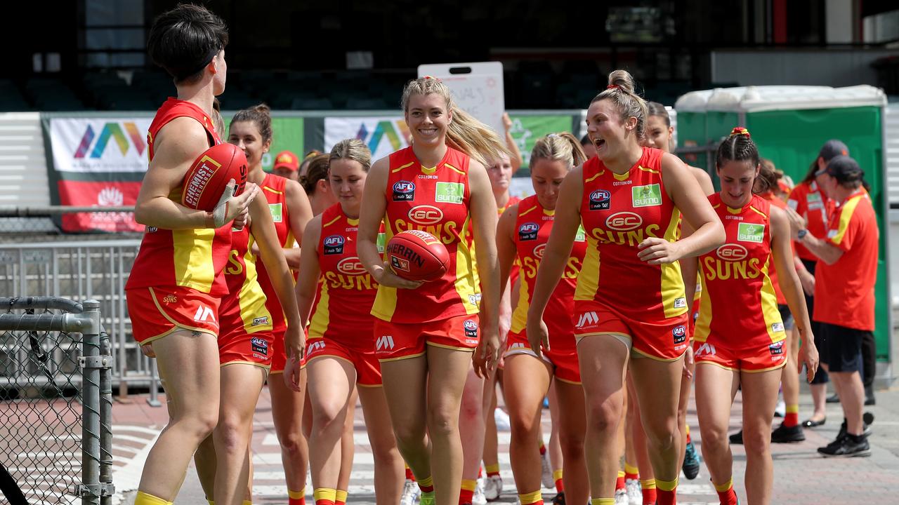 Three Suns Have Been Named In The AFLW All Australian Squad | Gold ...