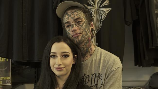 Girlfriend Jade Randazzo approves of his look. Picture: Alana Tompson / Barcroft / Getty Images