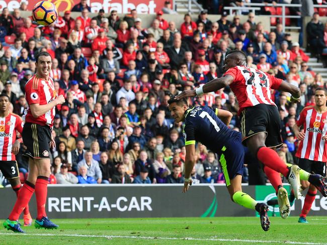 Alexis Sanchez is clearly enjoying life playing as a No. 9 for Arsenal.