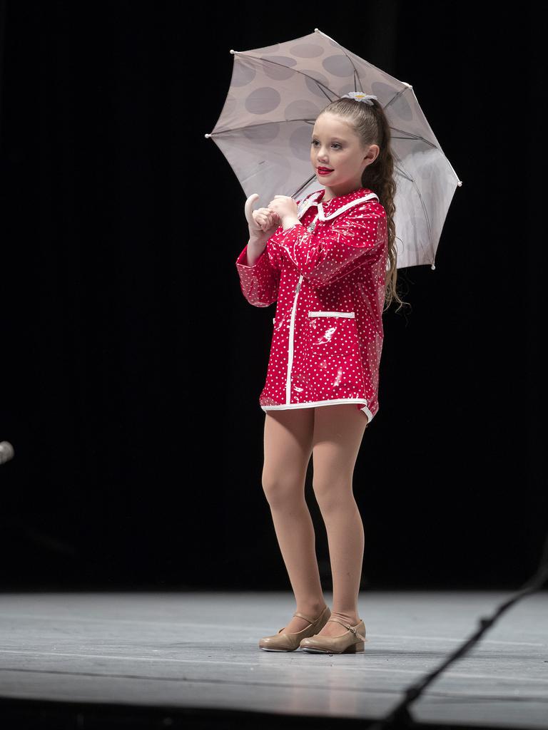 7 Years Tap Solo. Eloise McGann during the Southern Tasmanian Dancing Eisteddfod, Wrest Point. Picture: Chris Kidd