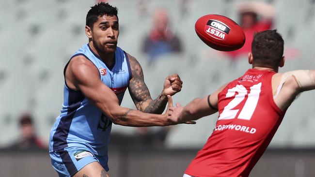 Byron Sumner returns for Sturt. Picture: Sarah Reed