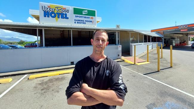 Kelso resident Robert Mills has thrown his support behind the Upper Ross Hotel receiving a modernising makeover. Photo: Leighton Smith