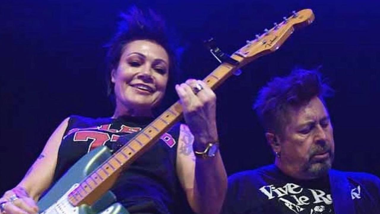 Sarah McLeod and Stuart Rudd rock out in their happy place. Picture: NCA.