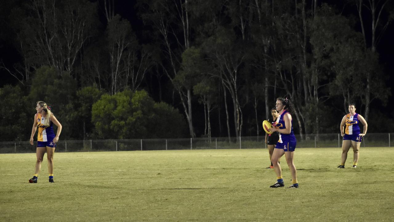 Hervey Bay Bombers have won the Wide Bay Women’s Grand Final against the Bundy Eagles. Picture: Isabella Magee