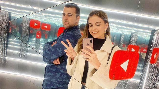 Slaiman Akl and Kate Martineau film prank videos on their YouTube account Whealth by Slaiman. Picture: Instagram / Slaiman Akl