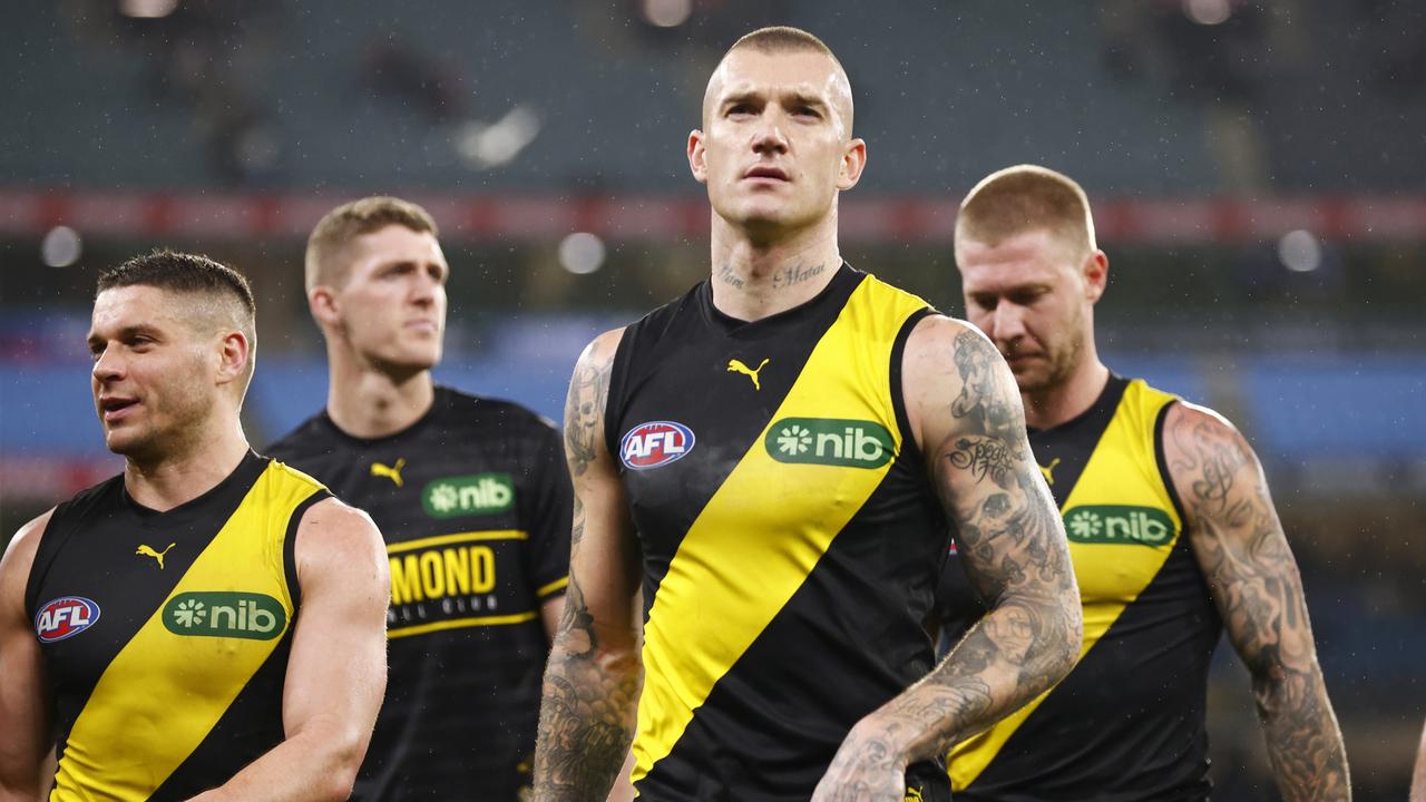 Dustin Martin is set to play on at Richmond beyond his current deal. Picture: Daniel Pockett/Getty Images