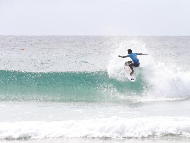 Bonsoy Gold Coast Pro at Snapper Rocks Heat 2. Photo of C Costa. 27 April 2024 Coolangatta Picture by Richard Gosling