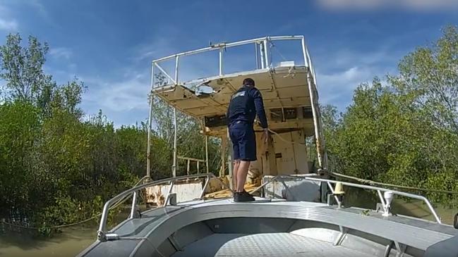 Cairns detectives have charged a 47-year-old Karumba man with 46 offences after an extensive investigation in the Gulf of Carpentaria. Picture: Supplied / QPS