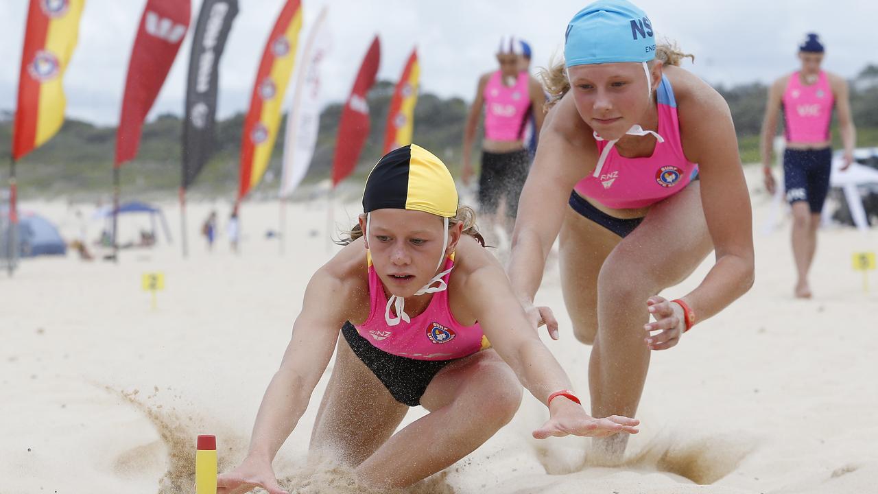 L to R: Macy Boisvert from WA and Kaitlyn Williams from NSW. Both are athletes to watch on the sand at the Aussies.