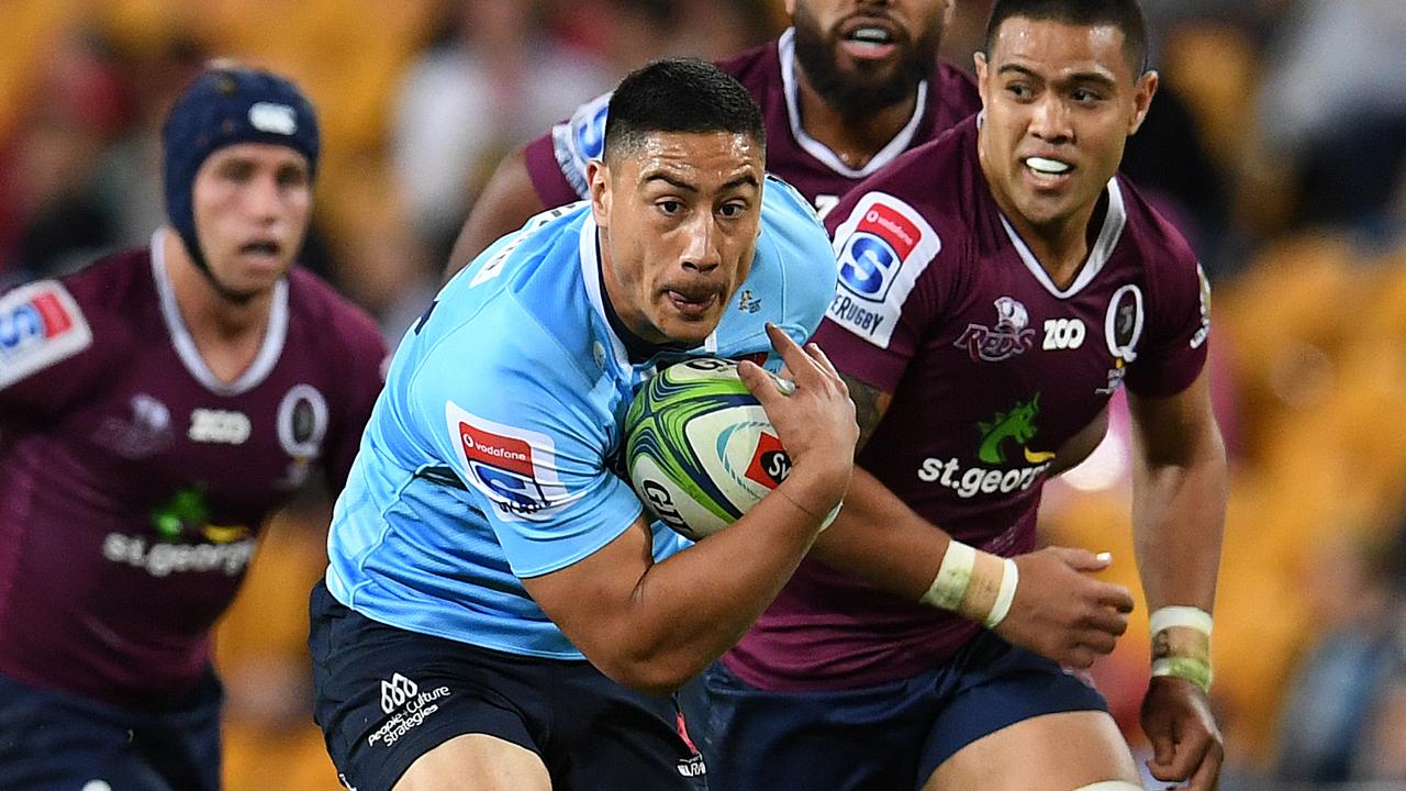 Super Rugby; Waratahs centre Lalakai Foketi left training in an ...