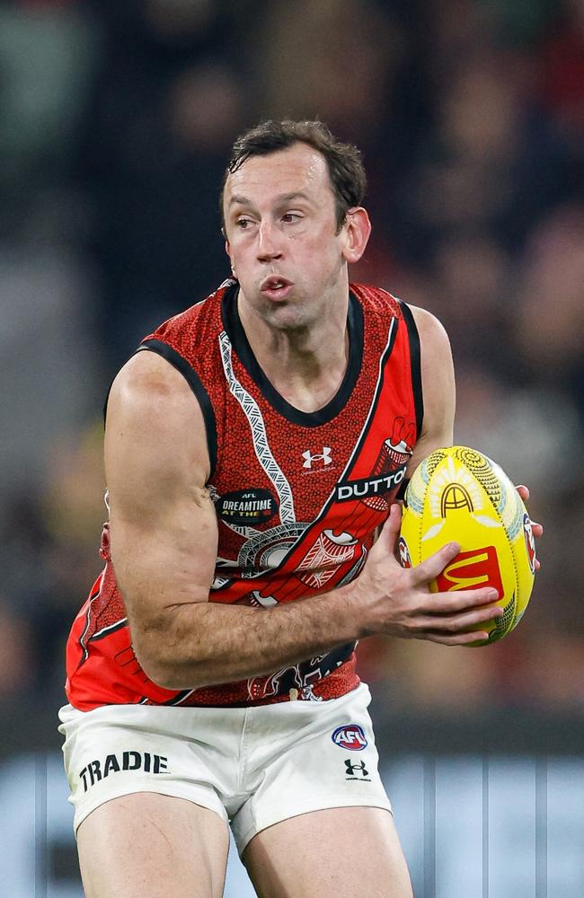 Does ruckman Todd Goldstein need a rest at some point during the season? Picture: Dylan Burns/AFL Photos via Getty Images.