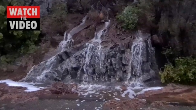 Tasman Highway closed from Buckland to Orford April 2020