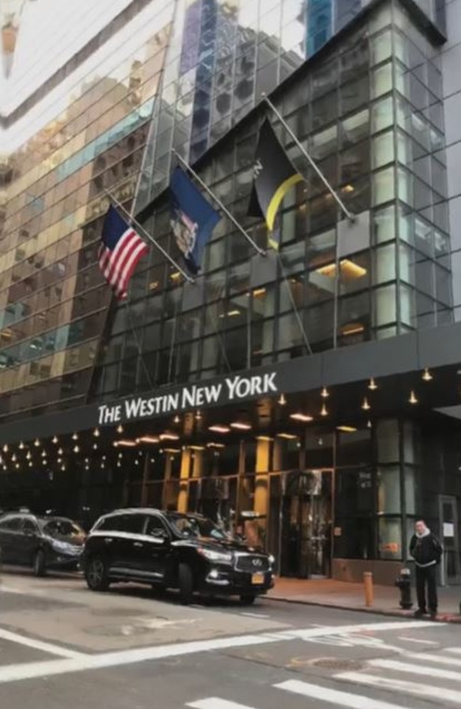 A man with a ‘serious bladder issue’ is suing his former employer after claiming he was fired for peeing in a hotel lobby while on a work trip. Picture: TikTok