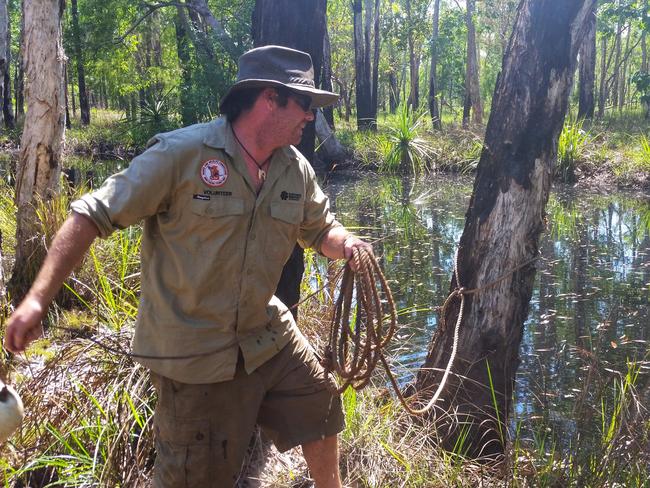 Luke Lang has returned to the Territory to undertake a three-month caretaker placement at Munbililla (Tomato Island) Campground in Limmen National Park.