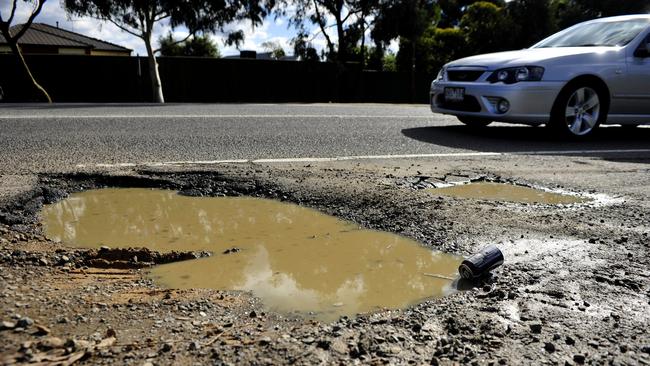 Authorities will launch a major blitz of potholes on Melbourne roads.