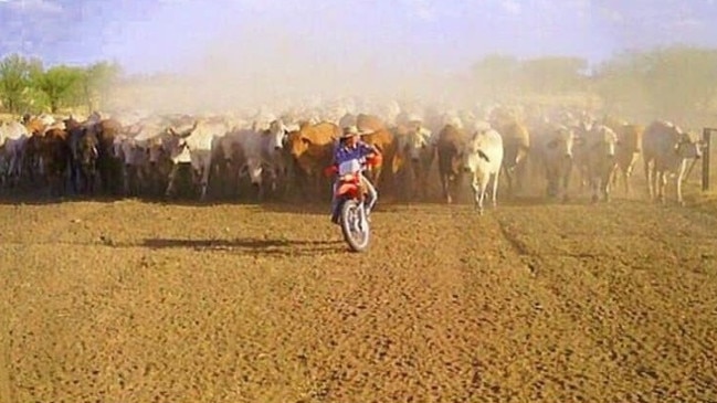 Amelia Wheatley made the switch to policing after years with her family business, Wheatley Rural Contracting, a mustering and bull-catching operation in Gulf Country. Picture: Supplied