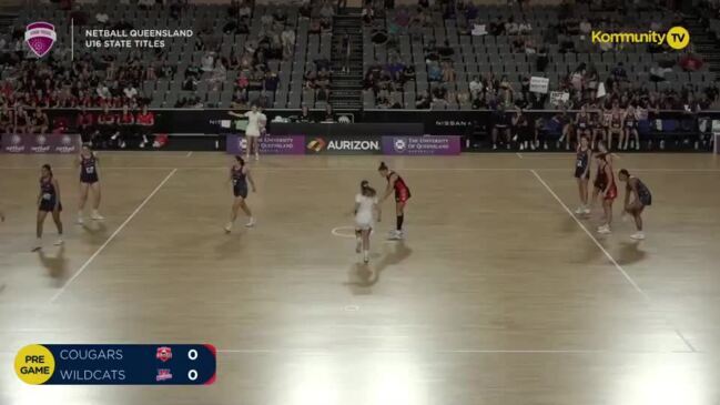 Replay: Netball Queensland U16/U18 State Titles - Cougars v Wildcats (Under-16s grand final)