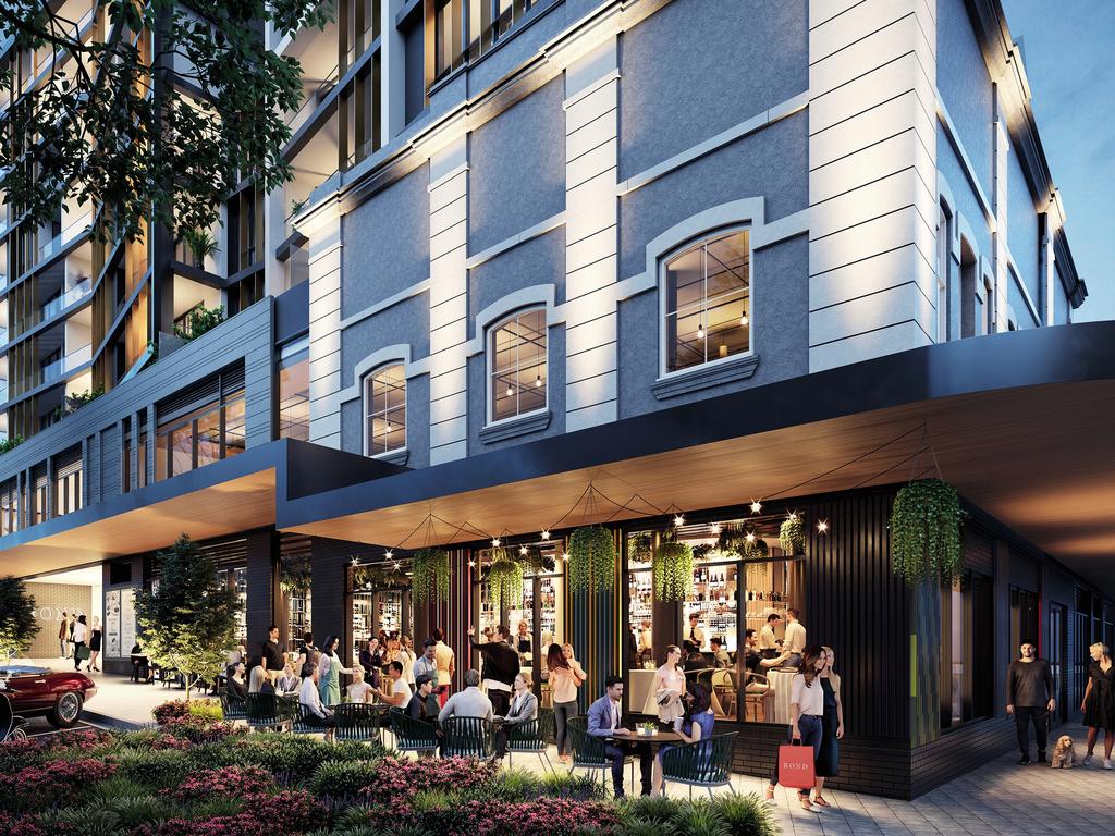 Sydney's Bond development, apartments are being built above the Club Bondi Junction RSL. Picture: supplied