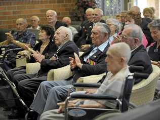 Veterans at the Fairways retirement village. Picture: Mike Knott BUN311012POP5