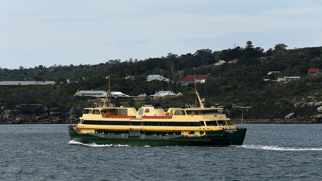 The Freshwater class ferries have become an icon of Sydney. Picture: Brad Hunter